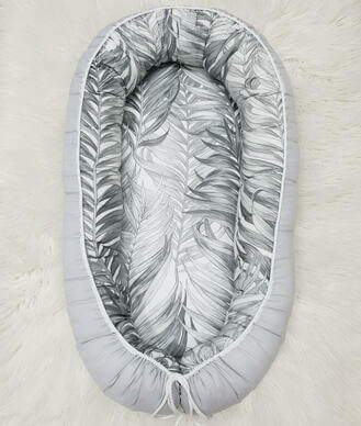 Hoja de palmera gris / gris