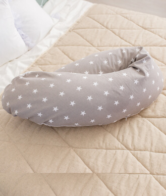 Gris con estrellas